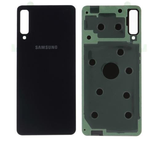 Samsung Galaxy A7 2018 Battery Back Cover Black With Adhesive (SM-A750)