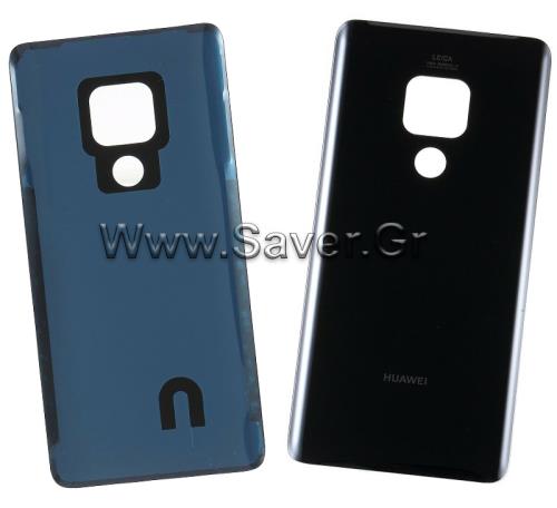 Huawei Mate 20 Battery Back Cover Black With Adhesive ΟΕΜ