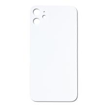 Τζαμάκι Πίσω Πλαισίου Big Hole iPhone 11 White high quality OEM