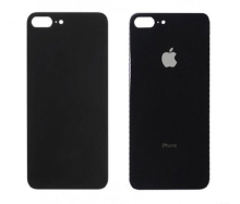 Τζαμάκι Πίσω Πλαισίου Big Hole iPhone 8 plus Μαύρο  OEM